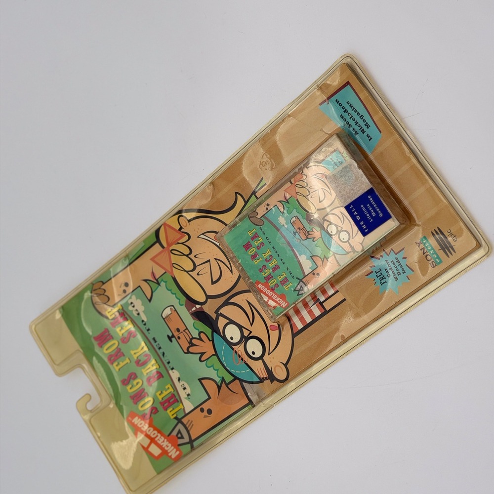 Nickelodeon Songs From The Back Seat Cassette Tape New Sealed 1994 Sony Wonder